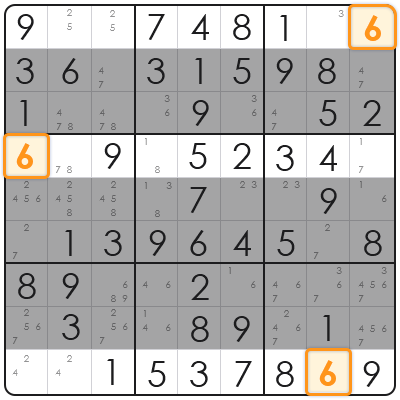 sudoku hidden triple